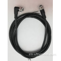 Cable de conector femenino de 6PIN M8 mini/ángulo recto-5pin